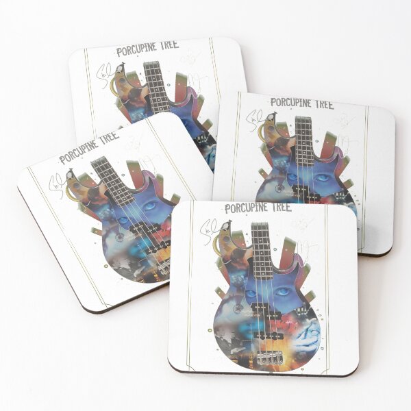 Item preview, Psychedelic Bass Guitar Collage Artwork  designed and sold by TokyoAyashi.