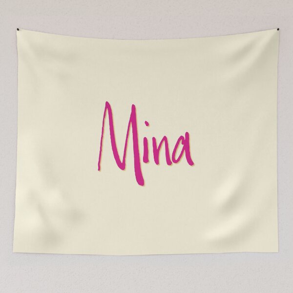 Item preview, MINA personalized type design designed and sold by CharlottePlaceArt.