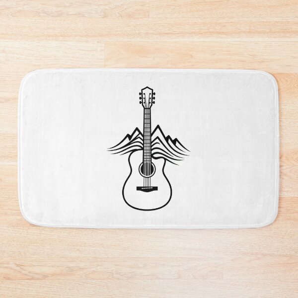 Item preview, Mountain Guitar Sound Waves designed and sold by NatureHarmony16.
