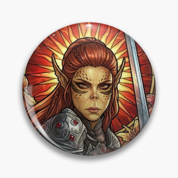 Item preview, Stained Glass Githyanki Warrior designed and sold by Thunderbelts.