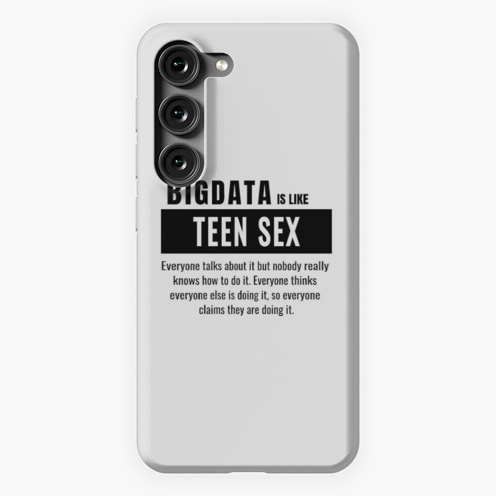 BigData Is Like Teen Sex