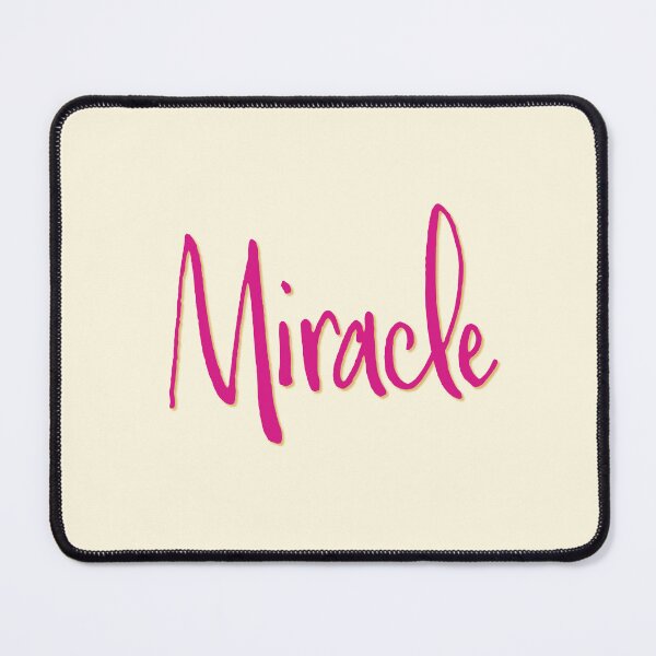 Item preview, MIRACLE personalized type design designed and sold by CharlottePlaceArt.