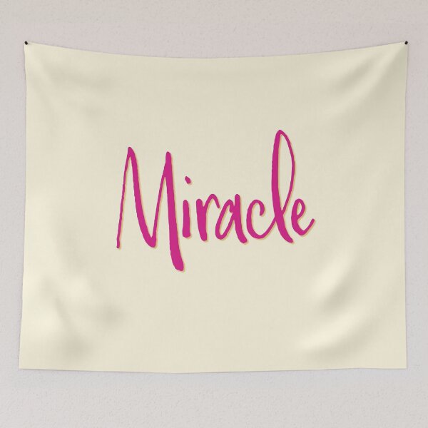 Item preview, MIRACLE personalized type design designed and sold by CharlottePlaceArt.