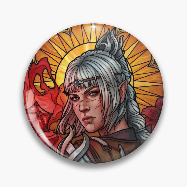 Item preview, Stained Glass Daughter of Darkness designed and sold by Thunderbelts.