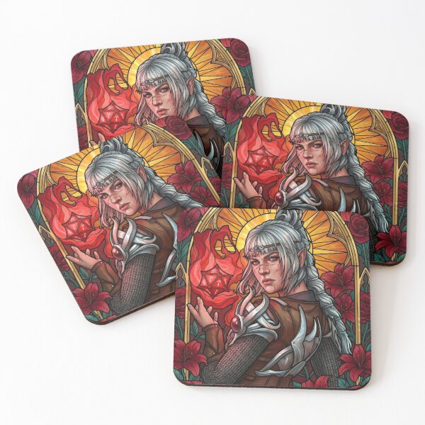 Item preview, Stained Glass Daughter of Darkness designed and sold by Thunderbelts.