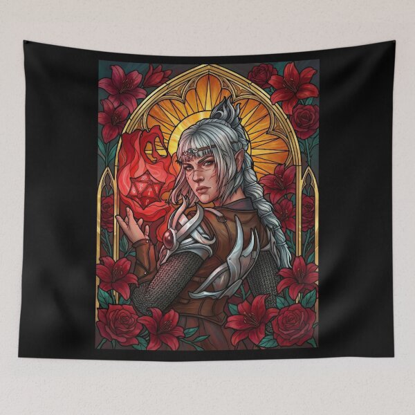 Item preview, Stained Glass Daughter of Darkness designed and sold by Thunderbelts.