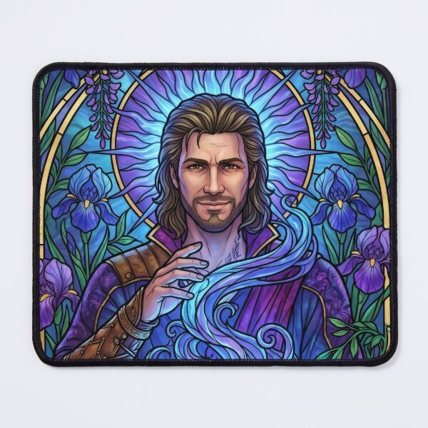 Item preview, Stained Glass Wizard of Waterdeep designed and sold by Thunderbelts.
