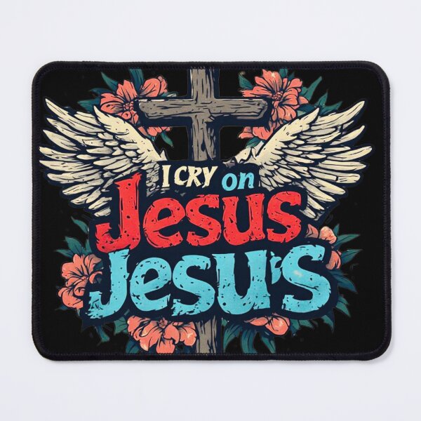 Item preview, I cry on Jesus and not men designed and sold by Jsw-speedartja.