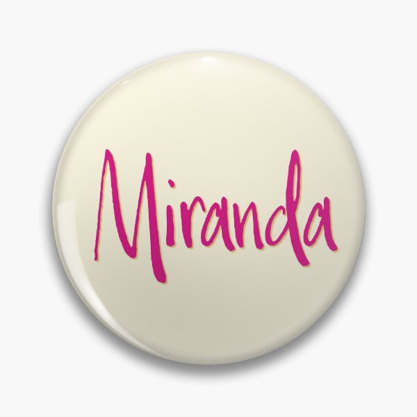 Item preview, MIRANDA personalized type design designed and sold by CharlottePlaceArt.