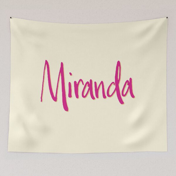 Item preview, MIRANDA personalized type design designed and sold by CharlottePlaceArt.