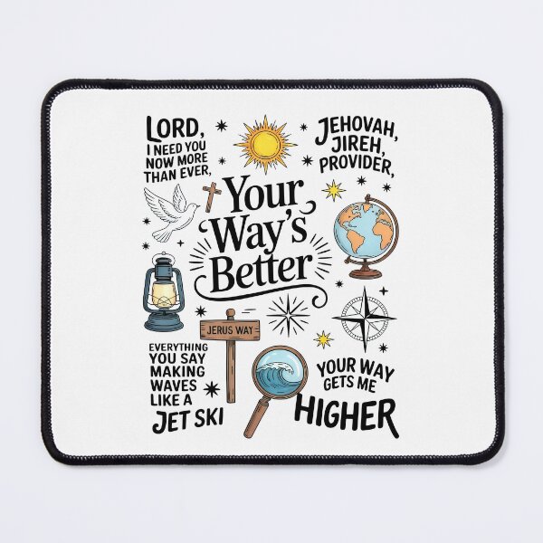 Item preview, Your Way's Better Christian designed and sold by charoen-design.