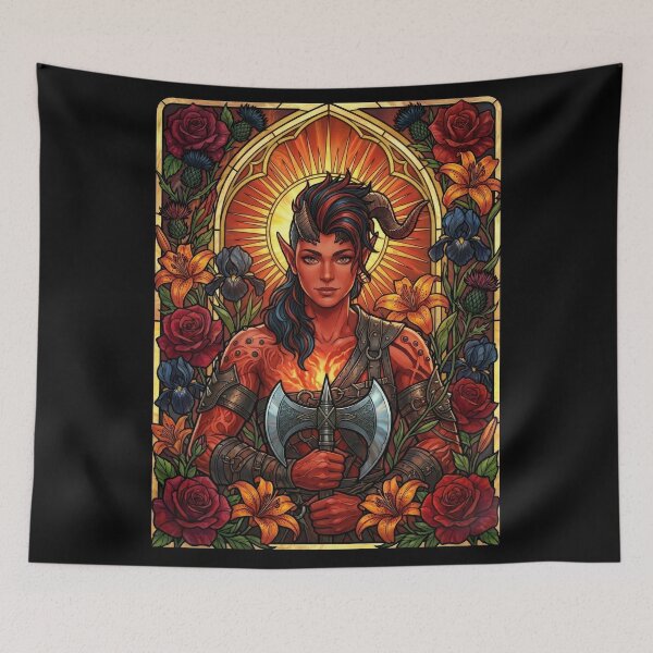 Item preview, Stained Glass Infernal Engine designed and sold by Thunderbelts.