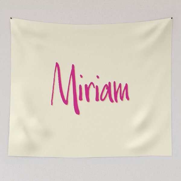 Item preview, MIRIAM personalized type design designed and sold by CharlottePlaceArt.