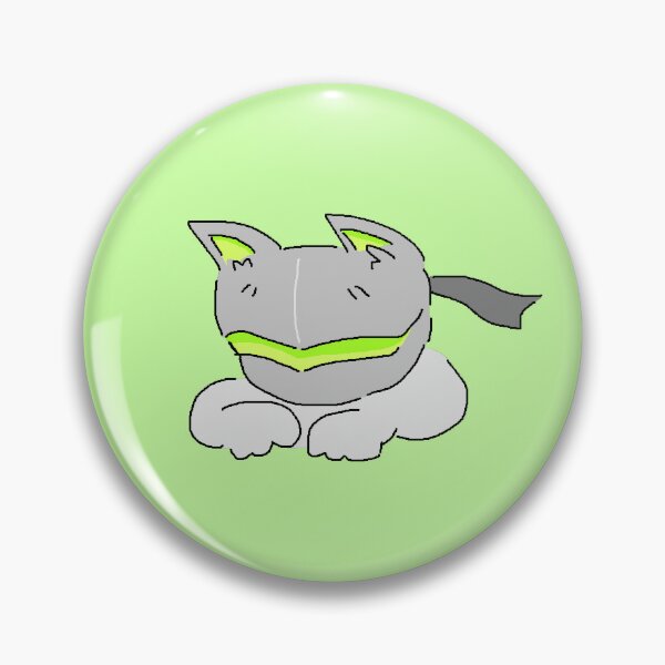 Item preview, genji cat designed and sold by scrunkius.