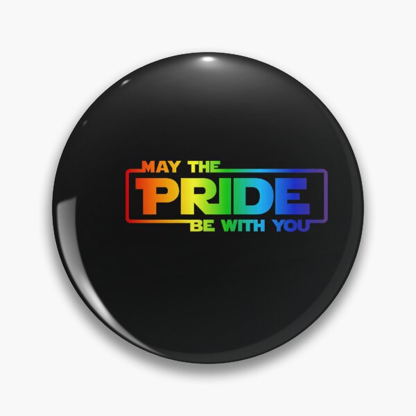 Item preview, Gay Pride LGBT Ally May The Pride Be with You Rainbow Men designed and sold by FrankIsabel.