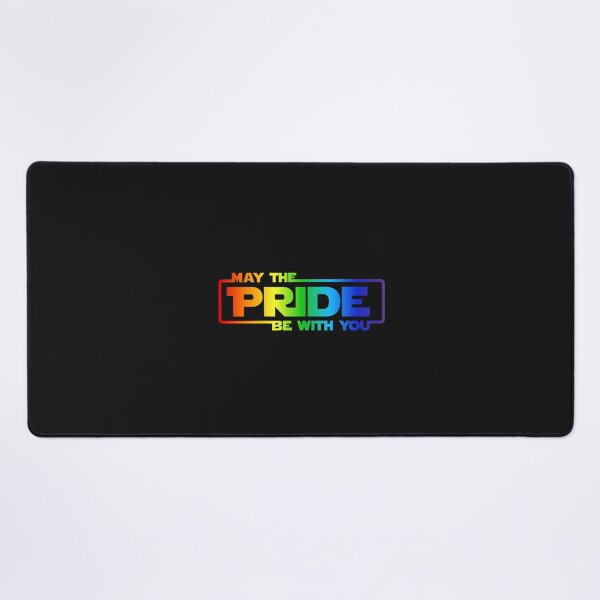 Item preview, Gay Pride LGBT Ally May The Pride Be with You Rainbow Men designed and sold by FrankIsabel.