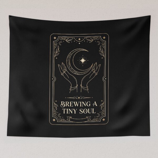 Item preview, Brewing a Tiny Soul Celestial Tarot Card designed and sold by SplashTastic.