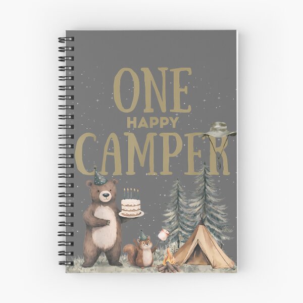 Item preview, One Happy Camper 1st Birthday Camping designed and sold by KristineLi.