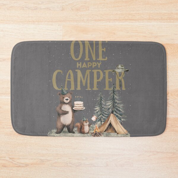 Item preview, One Happy Camper 1st Birthday Camping designed and sold by KristineLi.