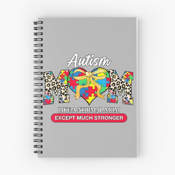 Item preview, Autism Mom Heart Leopard Mama Dad Family Autism Awareness designed and sold by KathieFaugh.