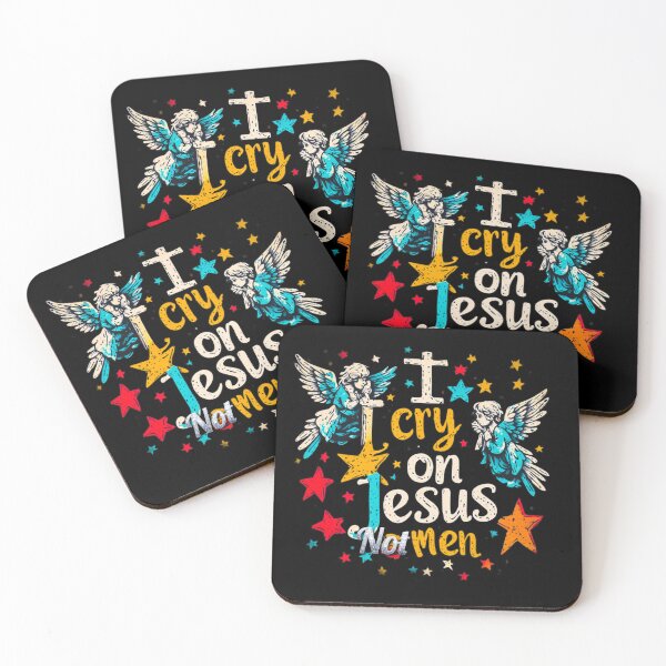 Item preview, I cry on Jesus and not men designed and sold by Jsw-speedartja.