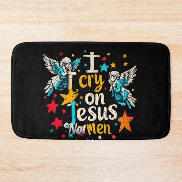 Item preview, I cry on Jesus and not men designed and sold by Jsw-speedartja.