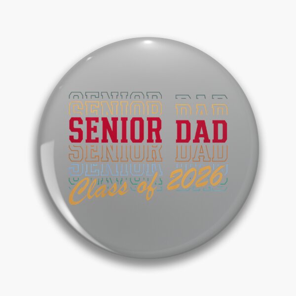 Item preview, Senior Dad Class of 2026 Striped Graduate Father Graduation designed and sold by GreggRoss.