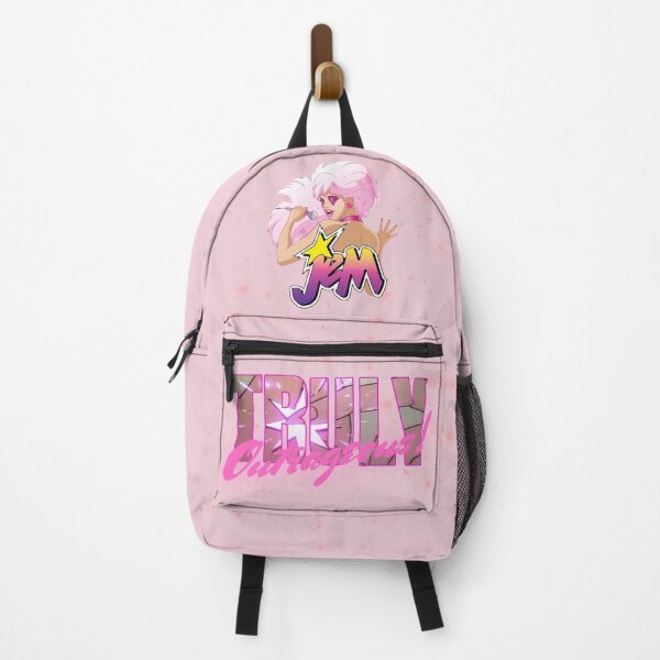 Item preview, Jem and the Holograms Backpack designed and sold by RahniNM.