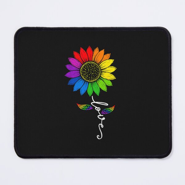 Item preview, Gay Pride Love Sunflower Rainbow Flag LGBTQ Ally LGBT Womens designed and sold by FrankIsabel.