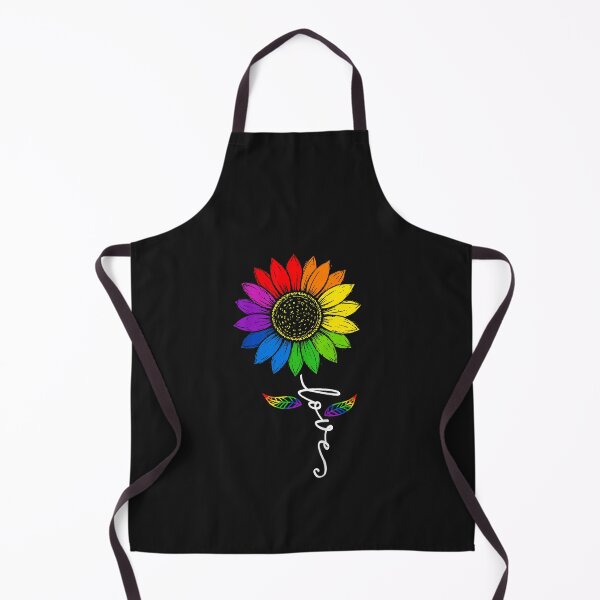 Item preview, Gay Pride Love Sunflower Rainbow Flag LGBTQ Ally LGBT Womens designed and sold by FrankIsabel.
