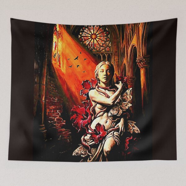 Item preview, Epic Dark Fantasy &amp; Gothic Cathedral Wall Art (3:4) designed and sold by Cyber-ART-Studio.