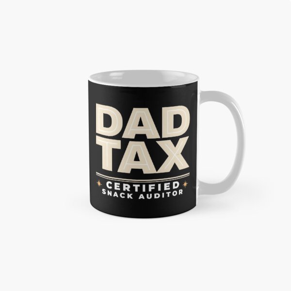 Item preview, Funny Dad Tax Certified Snack Auditor Father's Day Gift T-Shirt designed and sold by Wisaka.