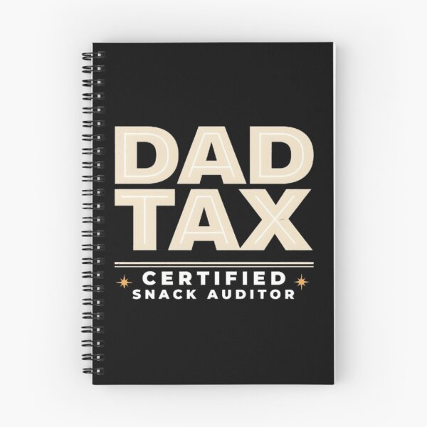 Item preview, Funny Dad Tax Certified Snack Auditor Father's Day Gift T-Shirt designed and sold by Wisaka.