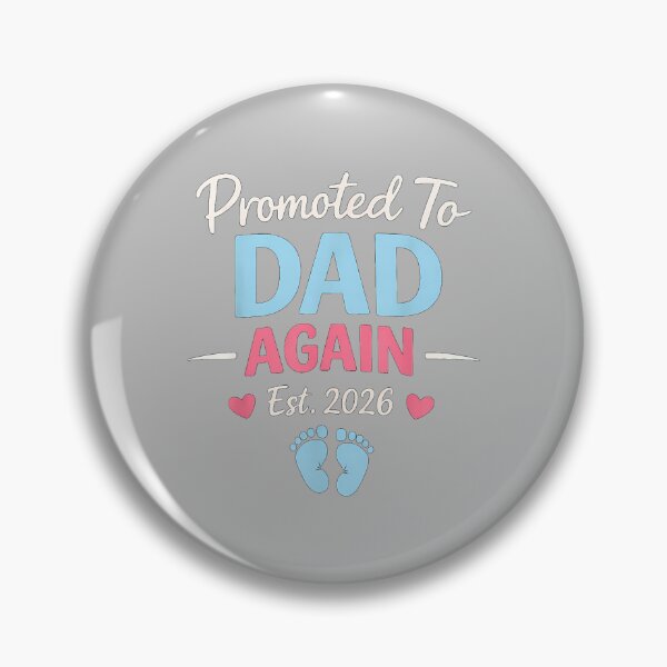 Item preview, Funny Promoted to Dad Again 2026 New Baby Announcement Dad designed and sold by ArleneRowe.