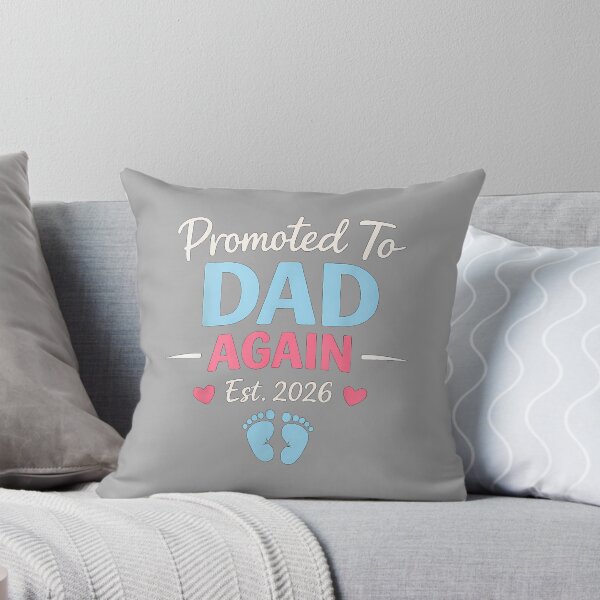 Item preview, Funny Promoted to Dad Again 2026 New Baby Announcement Dad designed and sold by ArleneRowe.