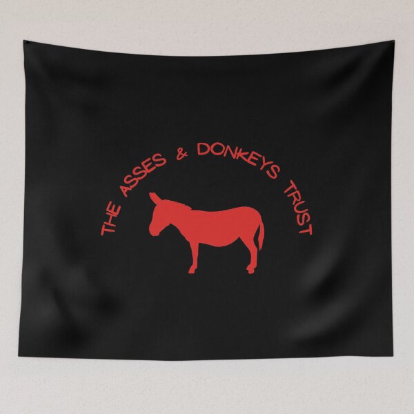 Item preview, The Asses and Donkeys Trust Badge , Belinda Blinked  designed and sold by SelfrontStudios.
