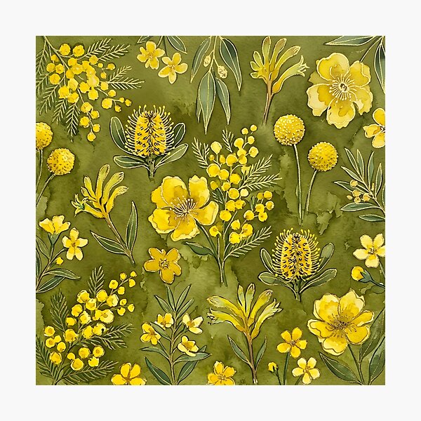 Item preview, Australian Floral  designed and sold by GraphicsClub.