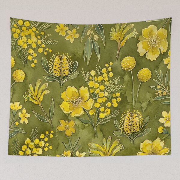 Item preview, Australian Floral  designed and sold by GraphicsClub.