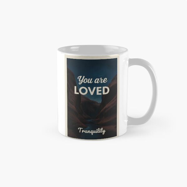 Item preview, Modern Minimal Typography Poster | You Are Loved Quote Wall Art | Positive Affirmation & Self-Love Design | Calm Scandinavian Aesthetic Decor for Bedroom & Living Space designed and sold by PaintedPixels01.