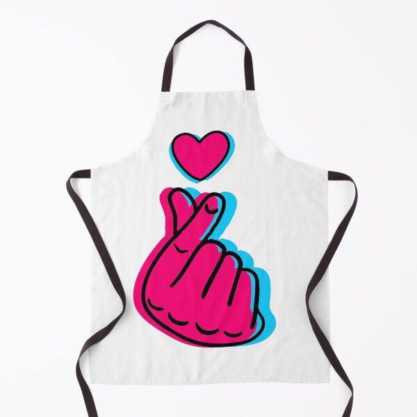 Item preview, Korean Finger Heart – K-Pop Love designed and sold by EichStore.