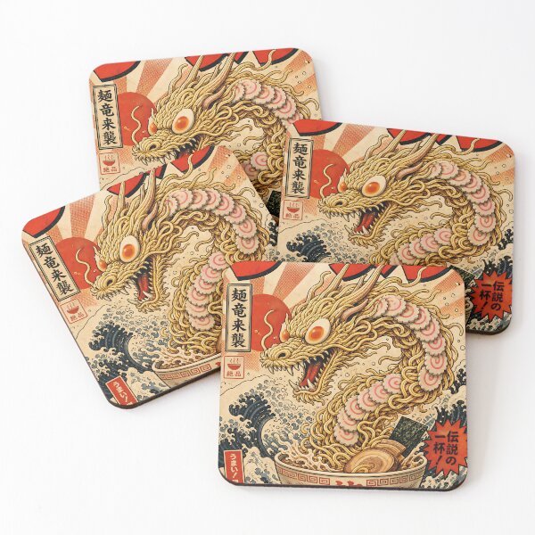Item preview, Ramen Noodle Dragon designed and sold by Studio Cozy.
