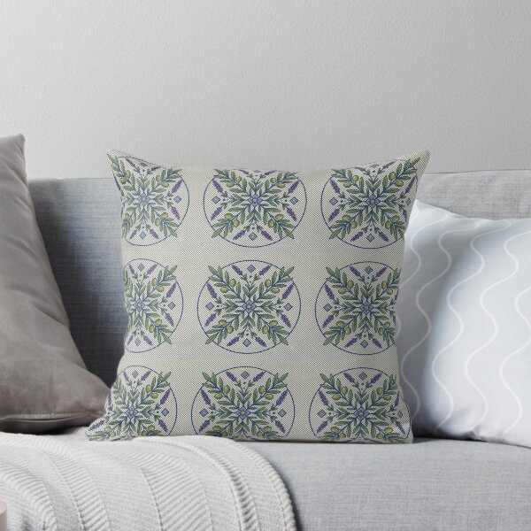Item preview, Blue Andalusian geometric pattern  designed and sold by BoldcreationsM.