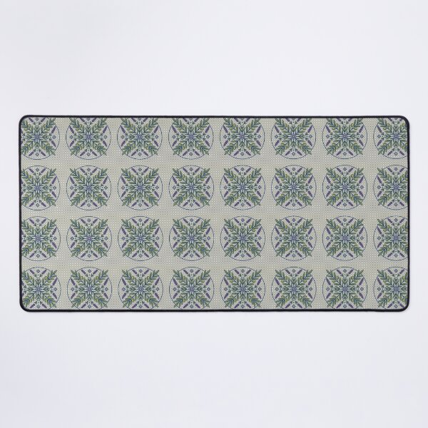 Item preview, Blue Andalusian geometric pattern  designed and sold by BoldcreationsM.