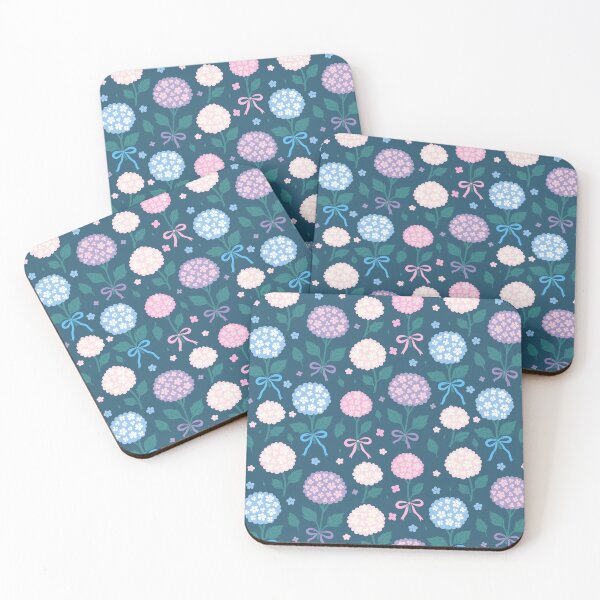 Item preview, hydrangea flowers of various colors designed and sold by burbura.