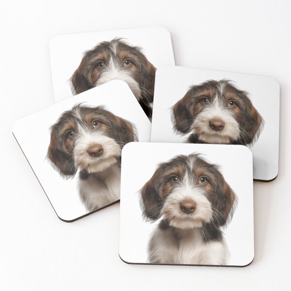 Item preview, Adorable Petit Basset Griffon Vendéen puppy for Cute Petit puppy lovers designed and sold by LazyOwlStore.