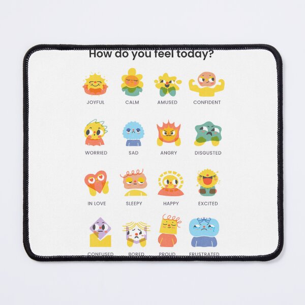 Item preview, Feelings and emotions chart designed and sold by jesgodd.