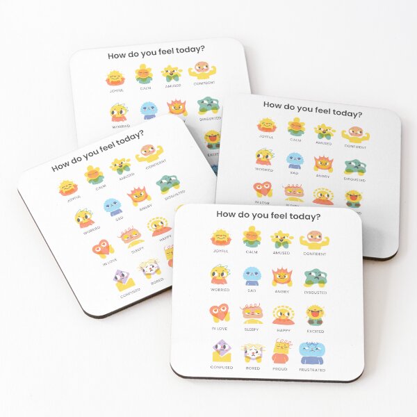 Item preview, Feelings and emotions chart designed and sold by jesgodd.