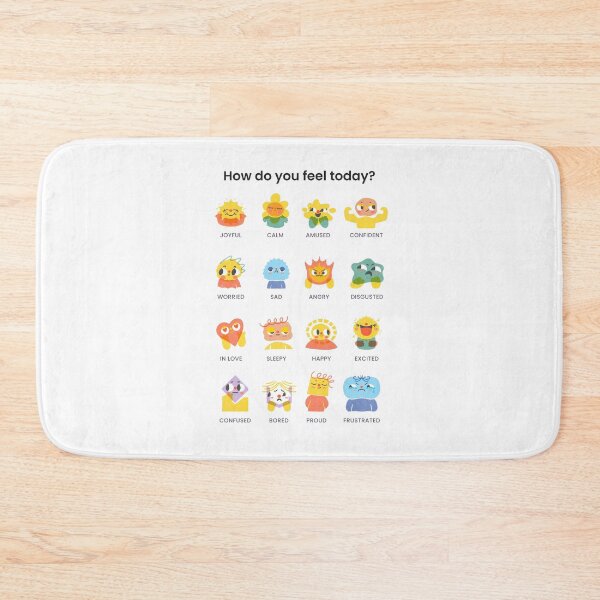 Item preview, Feelings and emotions chart designed and sold by jesgodd.