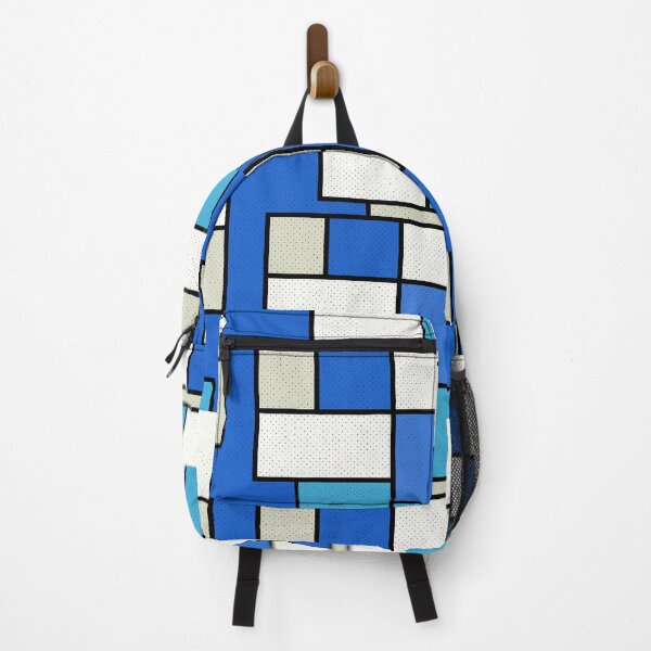 Item preview, Retro Bauhaus Blue, Aqua, And White Abstract Designs designed and sold by DEC02.