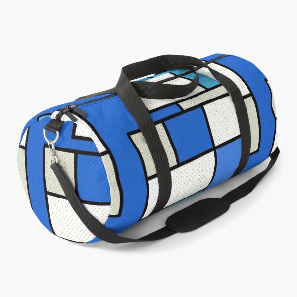 Item preview, Retro Bauhaus Blue, Aqua, And White Abstract Designs designed and sold by DEC02.
